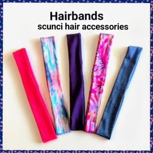 Scunci Headband Set, 5 Hairbands, Hair  Accessories